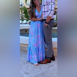 Lilly Pulitzer. Maxi dress size 0.